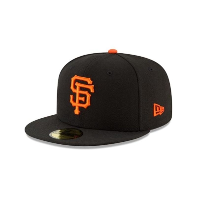 San Francisco Giants Gorra | New Era MLB Authentic Collection 59fifty Fitted Cap Mexico - Negros